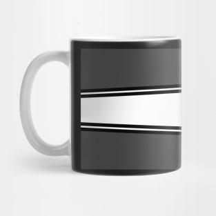 Abstract - gray, black and white. Mug